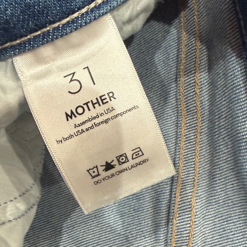 MOTHER THE TOMCAT HIGH-RISE STRAIGHT-LEG JEANS in Layover - Picture 8 of 11